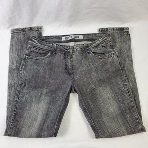 🤑 Betty Jane Skinny Jeans Gray Juniors Size 13/14